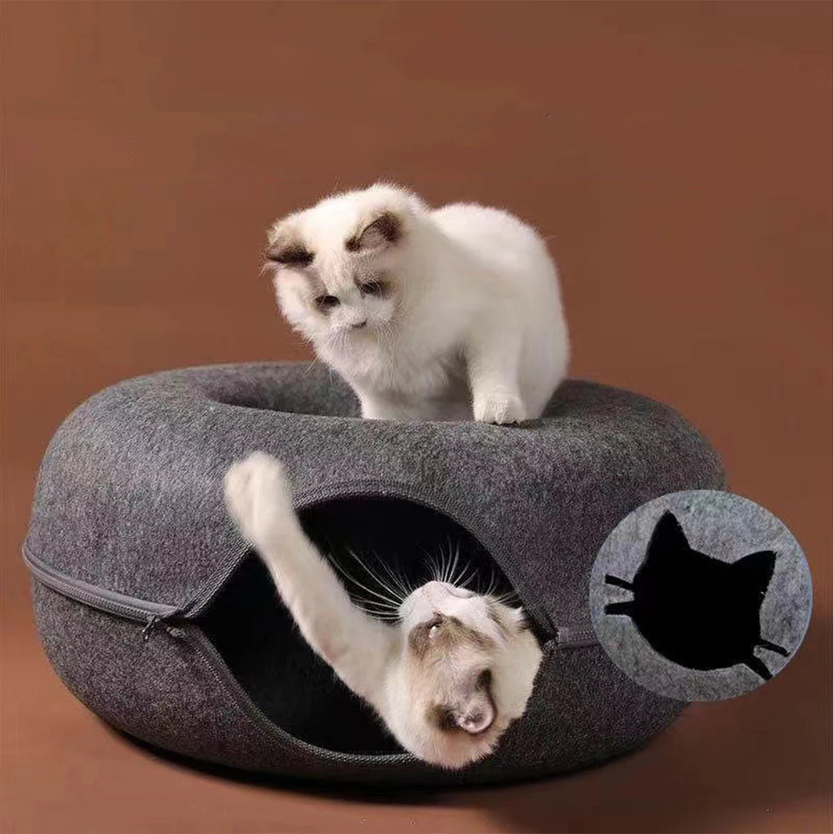 Cat Tunnel Bed