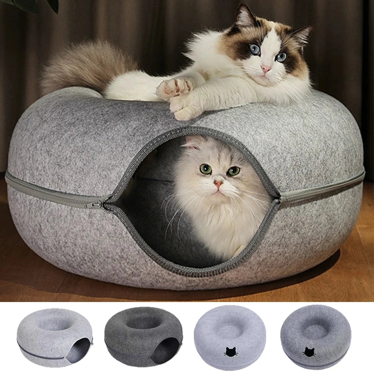 Cat Tunnel Bed